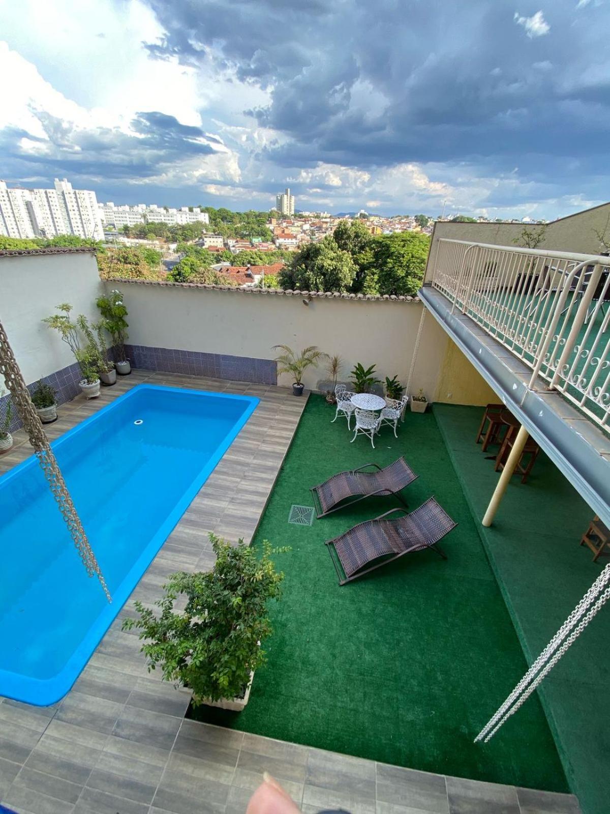 Casa Confortavel Com Piscina- Recanto Da Sol เบโลโอรีซอนชี ภายนอก รูปภาพ